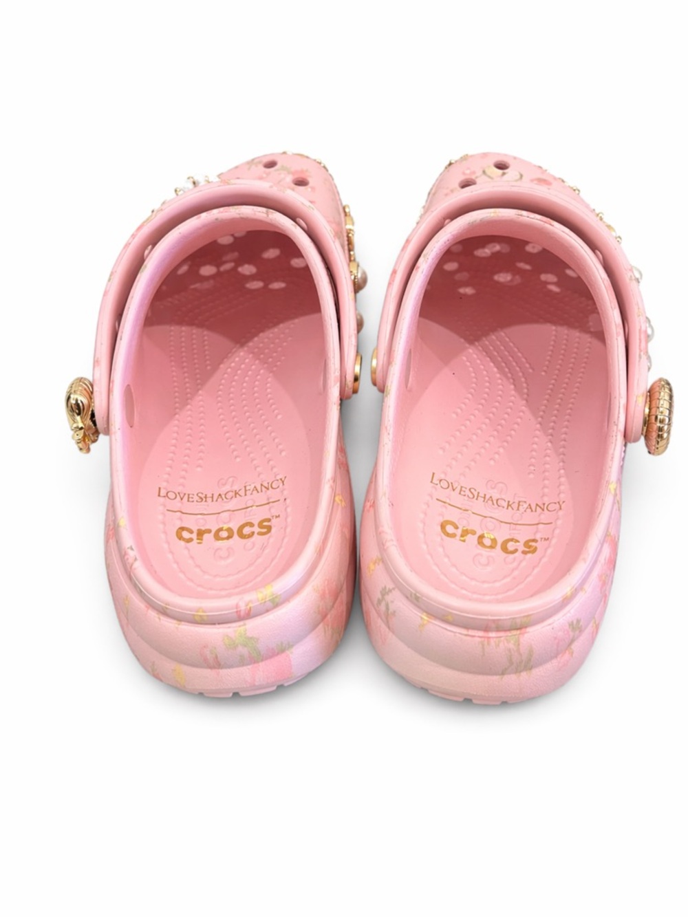Crocs x Love Shack Fancy NEW Classic Clog Shoes 9 - Picture 7 of 9